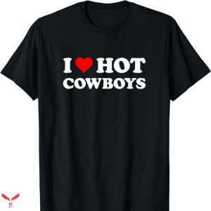 I Love Submissive Men T-shirt Hot Cowboys