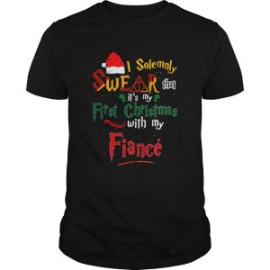 I Solemnly Swear That Its My First Christmas With My Fiance shirt