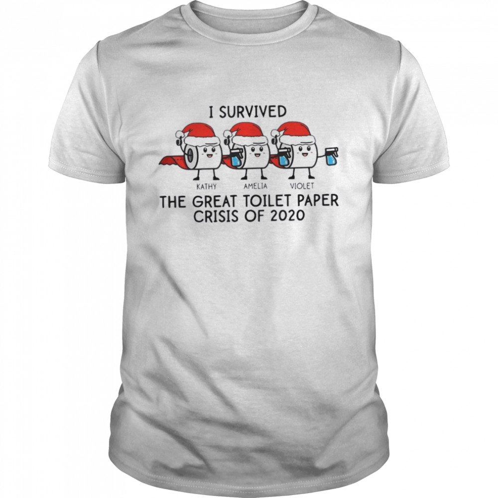 I Survived The Great Toilet Paper Crisis Of 2020 Christmas shirt I Survived The Great Toilet Paper Crisis Of 2020 Christmas shirt