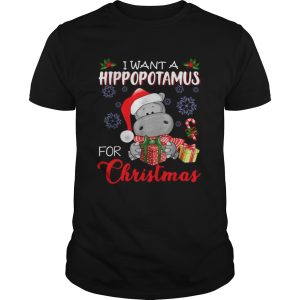 I Want A Hippopotamus For Christmas shirt