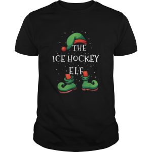 Ice Hockey Elf Family Matching Christmas shirt