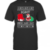 Ight Imma Sled Out Meme Santa Claus Ugly Christmas T-Shirt