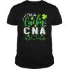 Im A Lucky Cna Nurse Shamrock Top Hat St Patricks Day