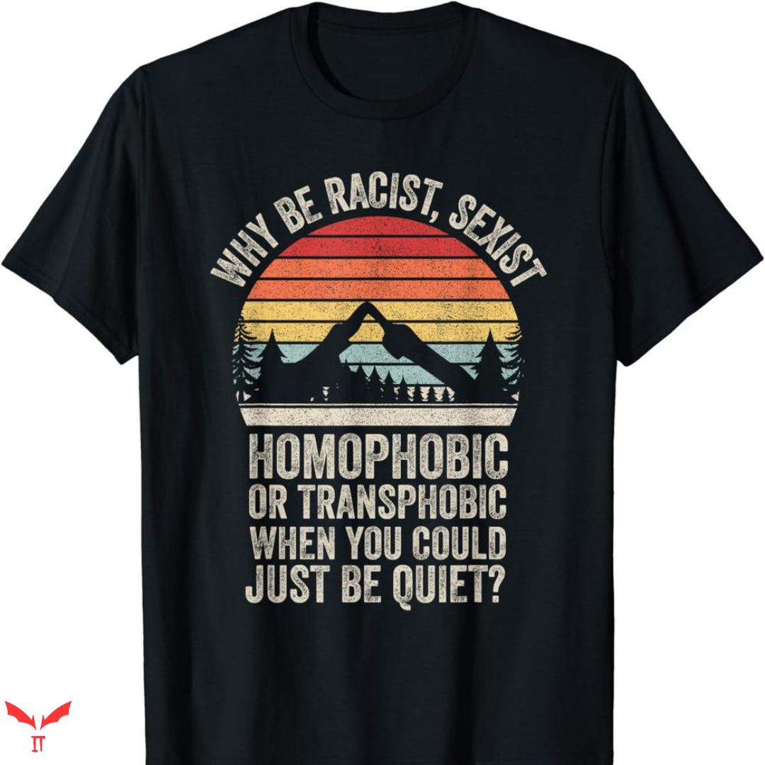 Im Homophobic T-shirt Retro Love Im Homophobic T-shirt Retro Love