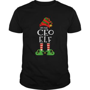Im The CEO Elf Matching Christmas Pajama Costume shirt