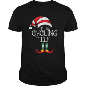 Im The Cycling Elf Family Matching Christmas Gift Cyclist