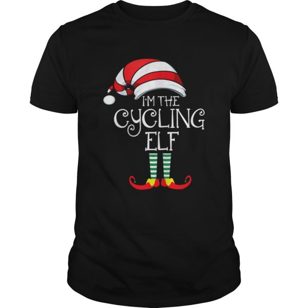 Im The Cycling Elf Family Matching Christmas Gift Cyclist