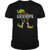 Im The GRANDPA Elf Family Group Matching PJ Christmas shirt