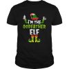 Im The Godfather Elf Quarantine Matching Christmas shirt