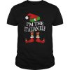 I’m The Italian Elf Matching Group Family Christmas shirt
