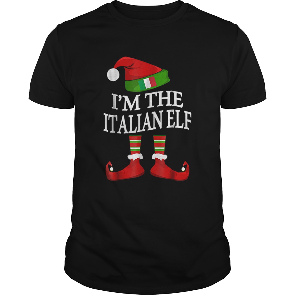 I'm The Italian Elf Matching Group Family Christmas shirt I'm The Italian Elf Matching Group Family Christmas shirt
