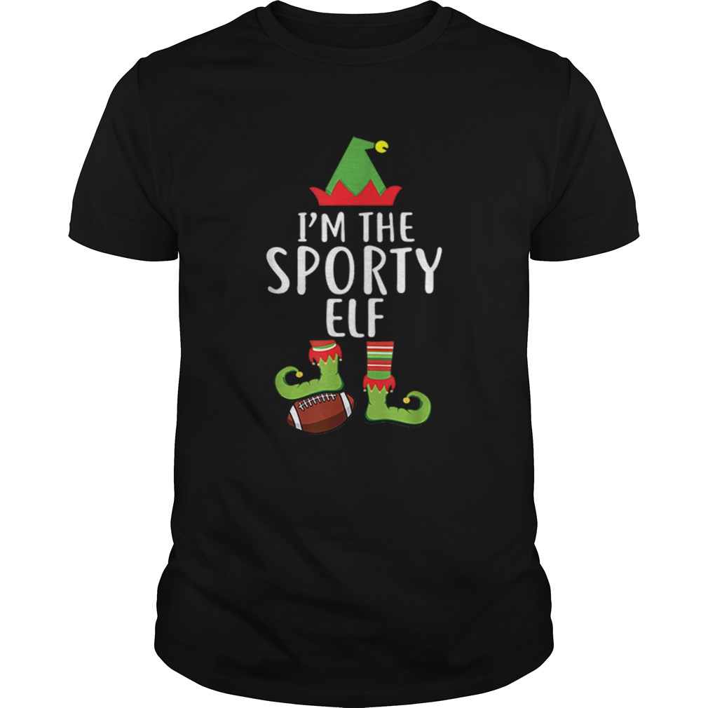 Im The Sporty Rugby Elf Matching Family Christmas shirt Im The Sporty Rugby Elf Matching Family Christmas shirt