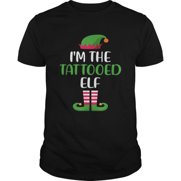 Im The Tattooed Elf Family Matching Christmas Group Xmas shirt