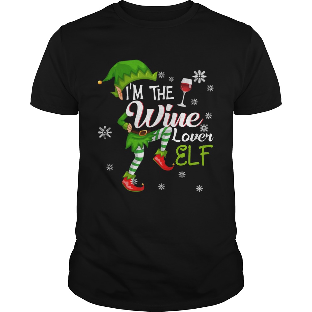I'm The Wine Lover Elf Matching Family Christmas shirt I'm The Wine Lover Elf Matching Family Christmas shirt