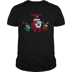 Impostor Among Us Sus Santa 2020 Holiday Xmas shirt