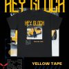 In Glock We Trust T-Shirt Key Glock Yellow Tape Graphic 90s