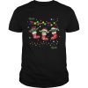 In Stock light christmas Baby Yoda shirt