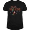 Intensive Care Unit ICU Nurse Christmas Plaid Pattern shirt