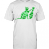 Irish Shamrock Cat Play Bowling Saint St.Patrick’S T-Shirt
