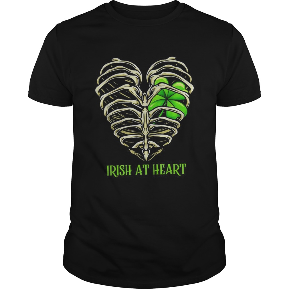 Irish at heart St Patricks Day shirt Irish at heart St Patricks Day shirt