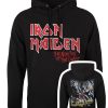 Iron Maiden Number Of The Beast Vintage Logo Men’s Black Pullover Hoodie