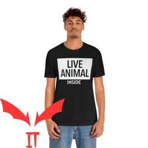It Lives Inside T-Shirt Live Animal Inside Halloween