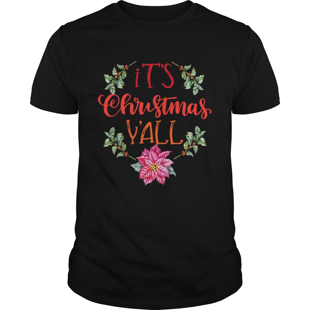 Its Christmas Yall Holiday Wreath Graphic design Its Christmas Yall Holiday Wreath Graphic design
