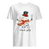 It’s Cool To Be A Lunch Lady Snowman Christmas Gift T-Shirt