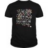 Its Fine Im Fine Everything Is Fine Christmas Lights shirt