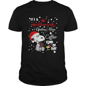 Its a hallmark christmas movie coffee kind of day Snoopy and Woodstock