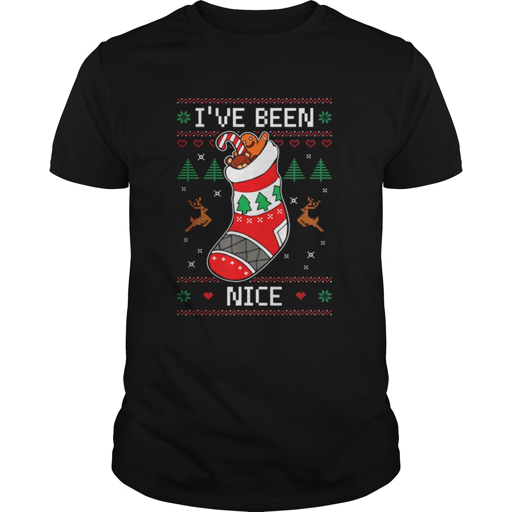 Ive Been Nice Stocking Matching Ugly Christmas shirt Ive Been Nice Stocking Matching Ugly Christmas shirt