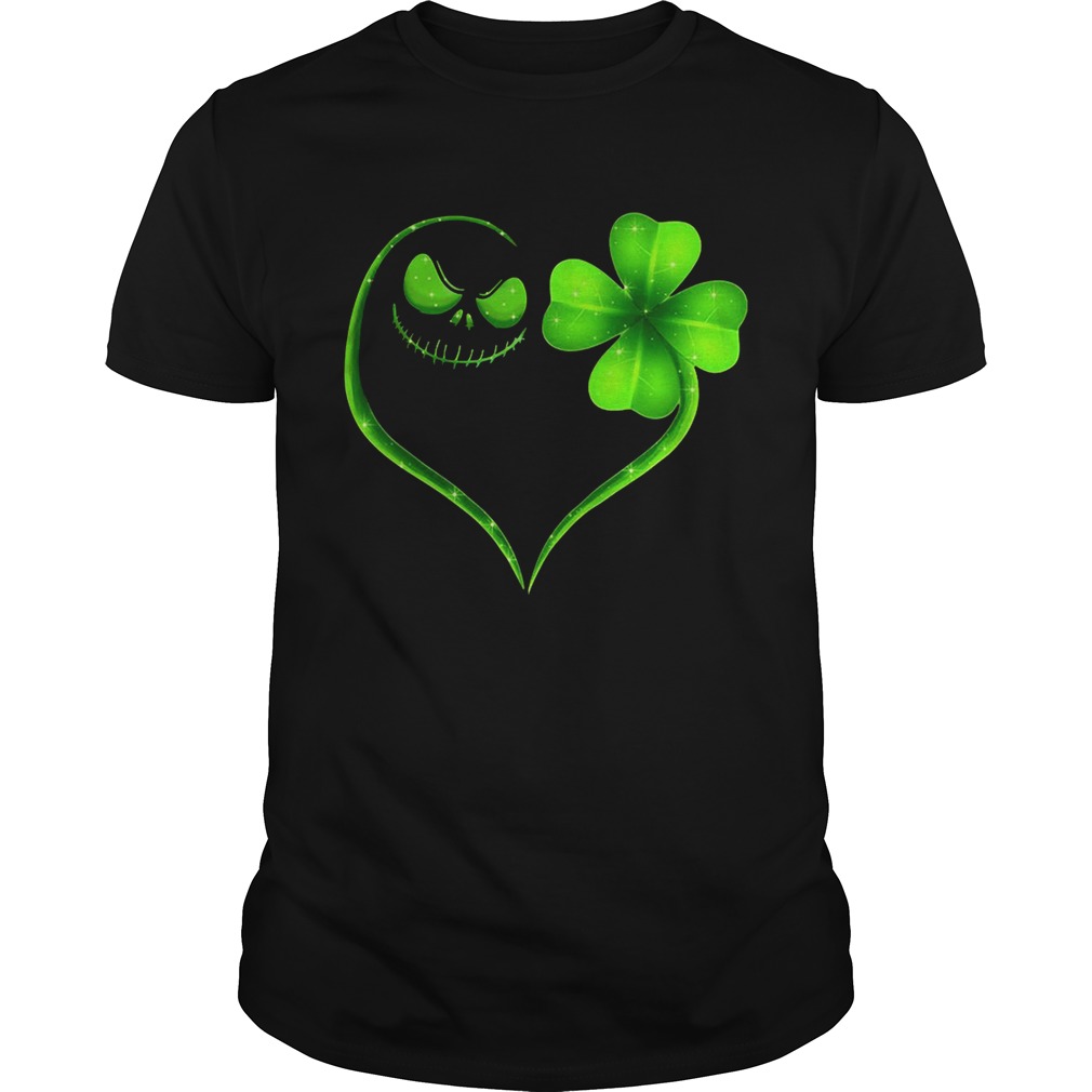 Jack Skellington and Irish Four Leaf Clover shirt Jack Skellington and Irish Four Leaf Clover shirt
