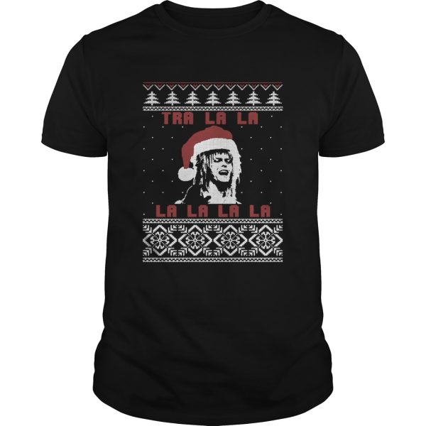 Jareth Labyrinth Tra La La La La La La Christmas shirt
