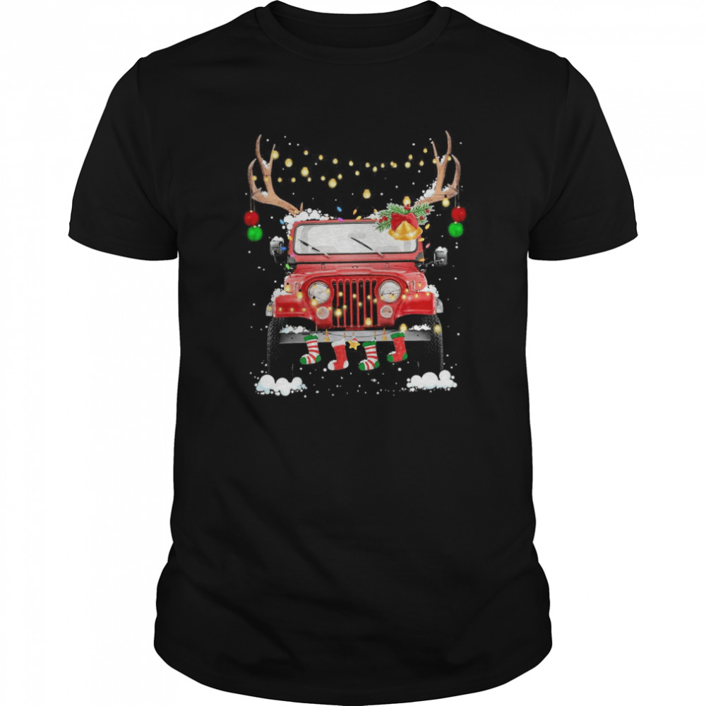 Jeep Light Christmas shirt Jeep Light Christmas shirt