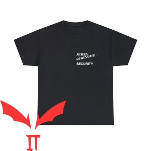 Jerry Springer T-Shirt Show Security 2 Side Fan Election