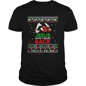 Jesus Has Your Back Ugly Christmas shirt