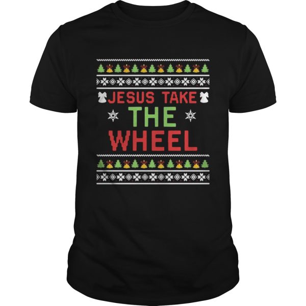 Jesus take the Wheel Ugly Christmas shirt