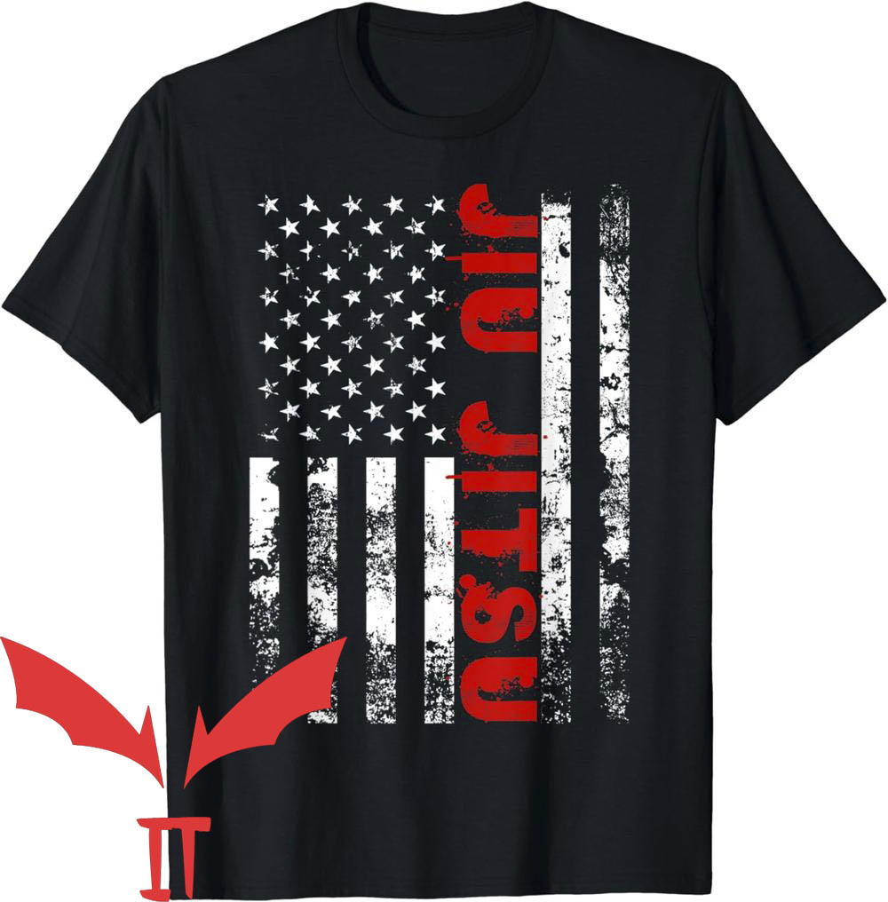 Jew Jitsu T-Shirt Brazilian Jiu Jitsu American Flag Jew Jitsu T-Shirt Brazilian Jiu Jitsu American Flag