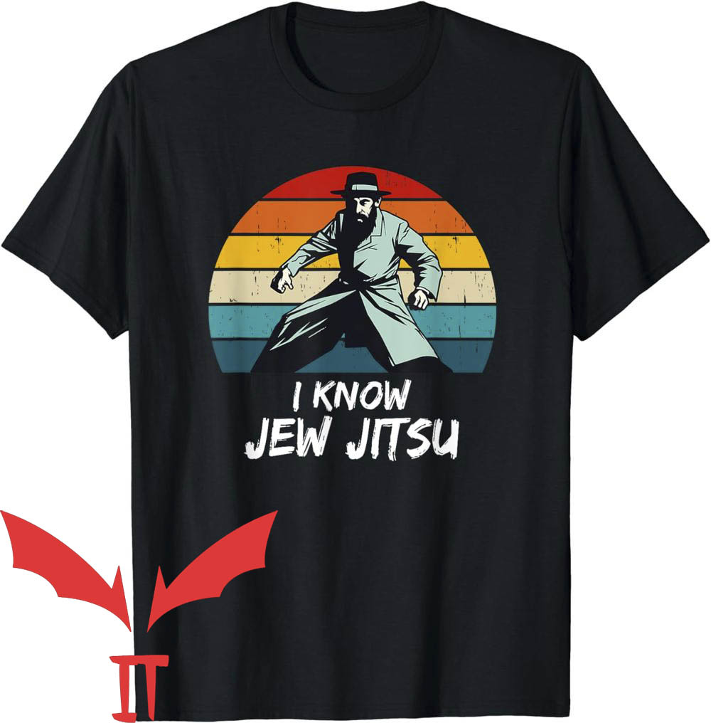 Jew Jitsu T-Shirt I Know Jew Jitsu Vintage Jew Jitsu T-Shirt I Know Jew Jitsu Vintage