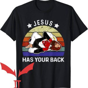 Jew Jitsu T-Shirt Jesus Has Your Back
