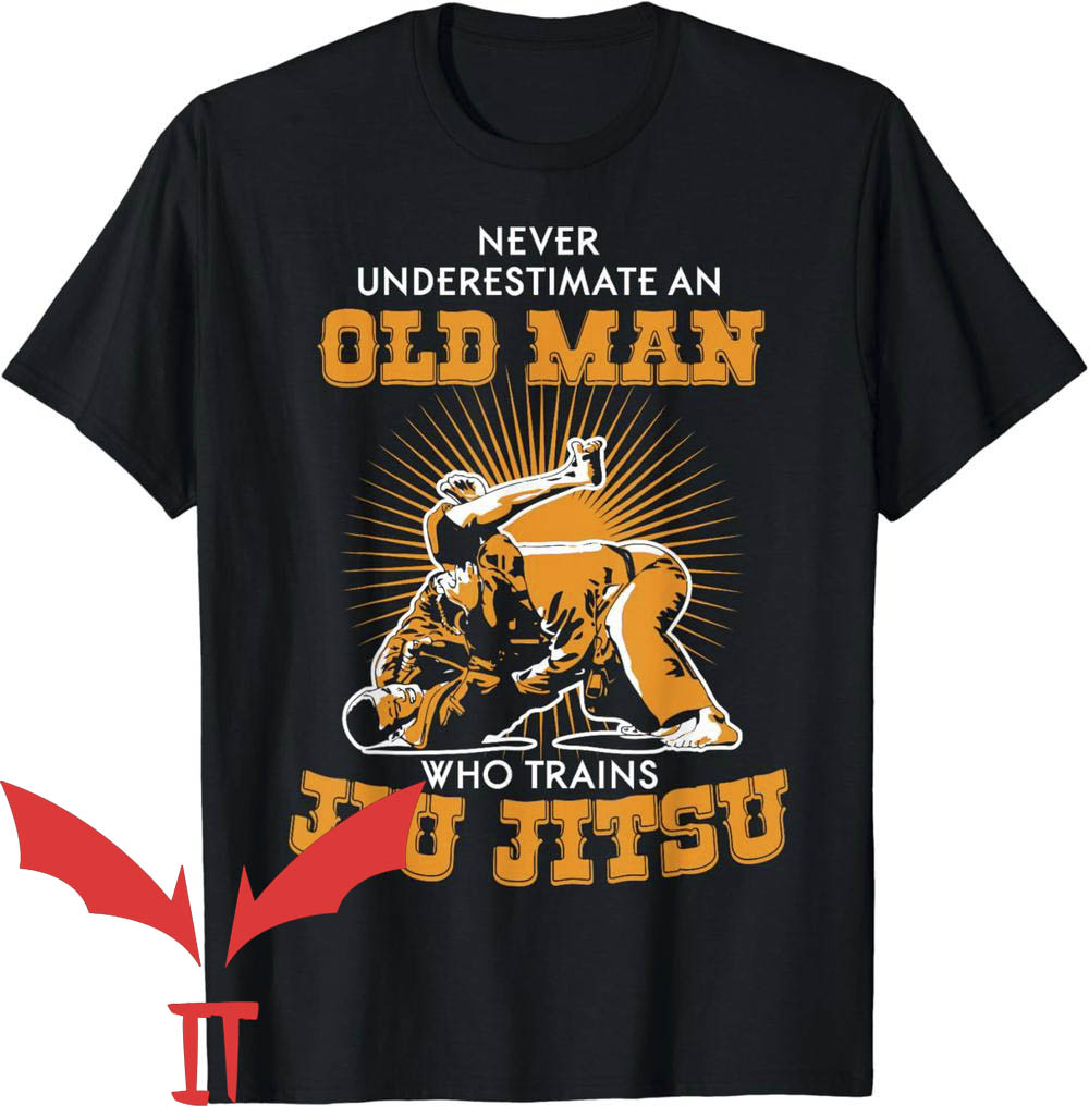 Jew Jitsu T-Shirt Never Underestimate An Old Man Jew Jitsu T-Shirt Never Underestimate An Old Man