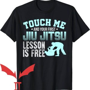Jew Jitsu T-Shirt Touch Me First Jiu Jitsu Lesson