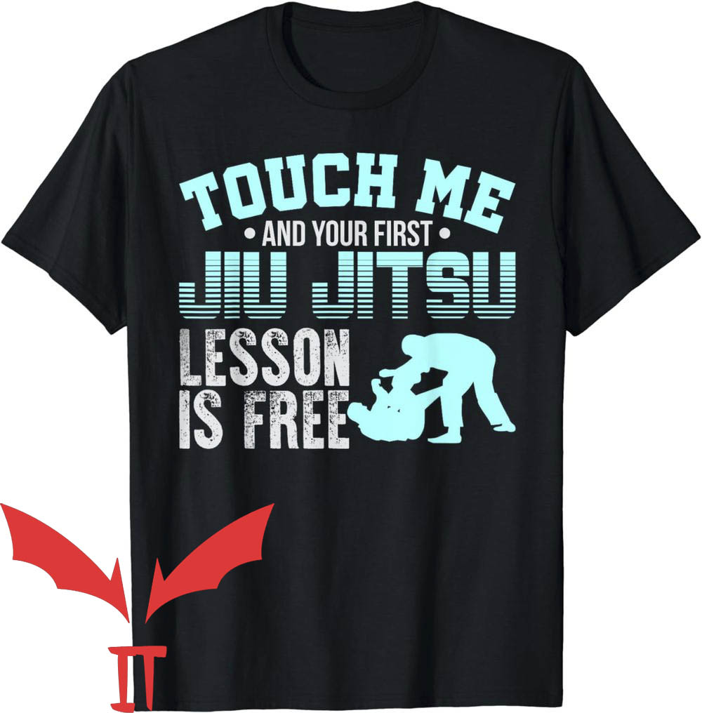 Jew Jitsu T-Shirt Touch Me First Jiu Jitsu Lesson Jew Jitsu T-Shirt Touch Me First Jiu Jitsu Lesson