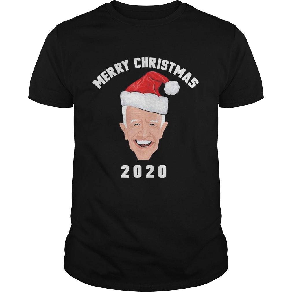 Joe Biden Merry Christmas 2020 Santa Hat Democrats shirt Joe Biden Merry Christmas 2020 Santa Hat Democrats shirt