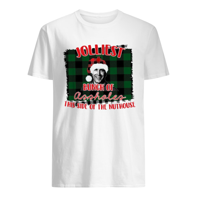 Jolliest Bunch of assholes this side of the Nuthouse Christmas shirt Jolliest Bunch of assholes this side of the Nuthouse Christmas shirt