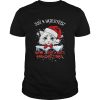 Just a hairstylist who loves Cats and Christmas shirt
