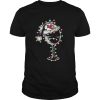 Kansas City Chiefs wine glass light christmas shirt