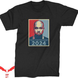 Kanye 2024 T-Shirt Yeezus For President 2024