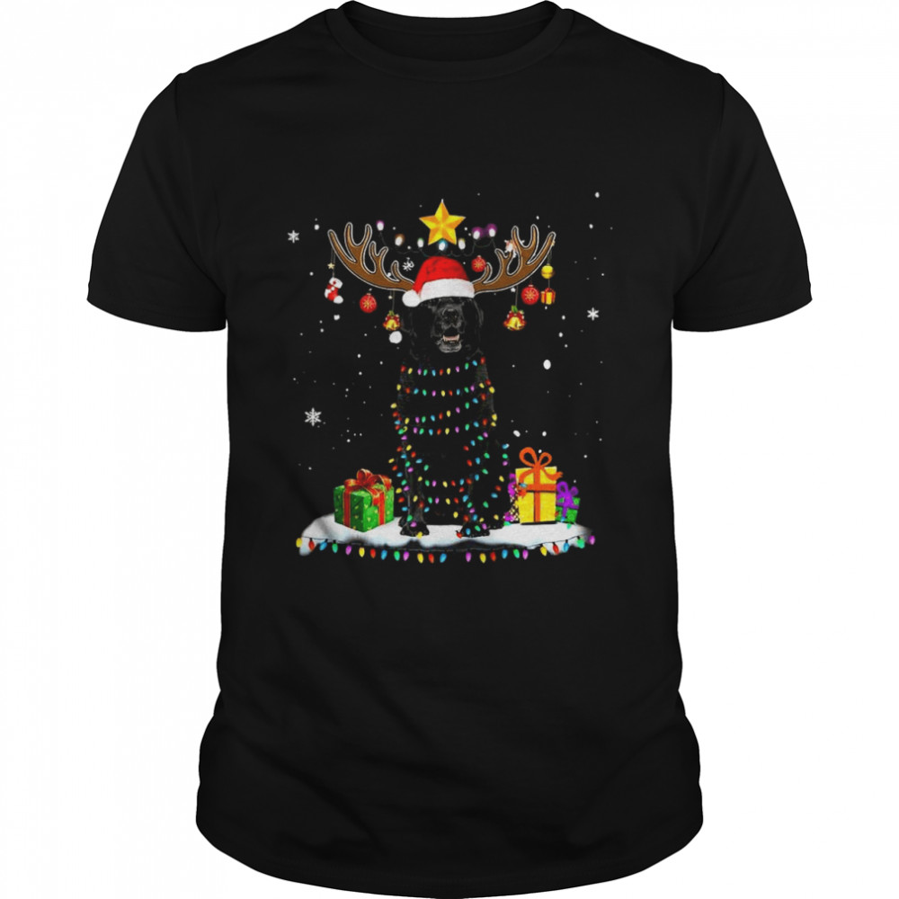 Lab Dog Reindeer Christmas Lights shirt Lab Dog Reindeer Christmas Lights shirt