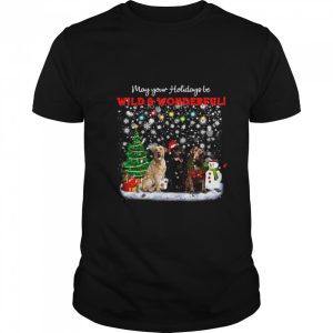 Labrador Retriever Wild And Wonderful Dog Lover Crewneck Ugly Christmas shirt
